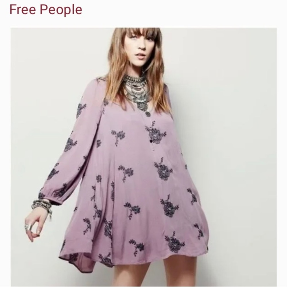 Free People embroidered Emma Austin dress